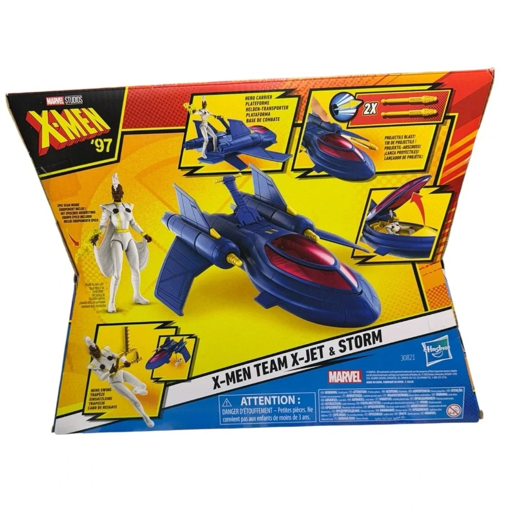 Marvel X-Men Blue X-Jet & Storm Playset